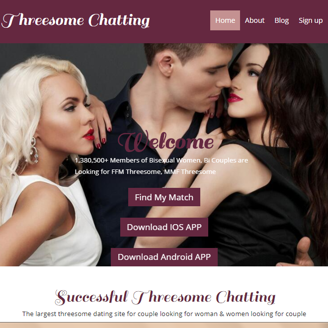 Threesome chat
