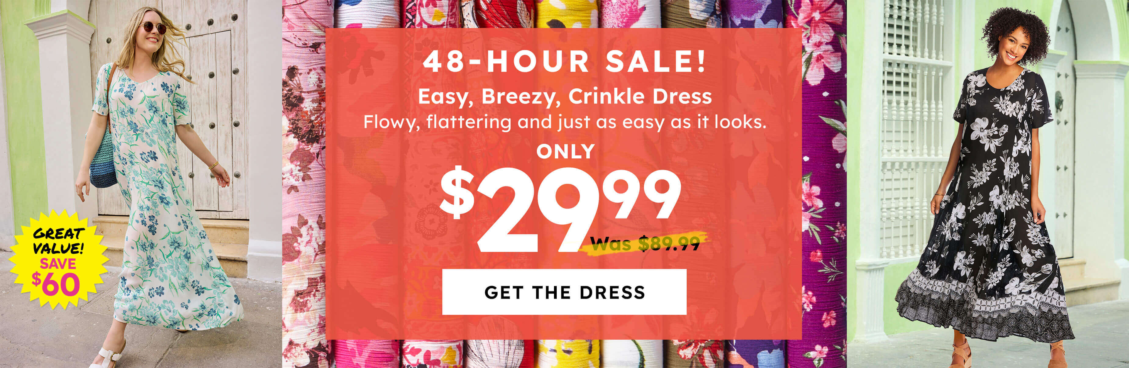 48 hours sale on dresses